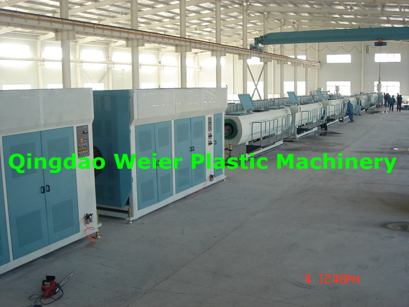 Three Layers Co-Extrusion HDPE Pipe Extrusion Line