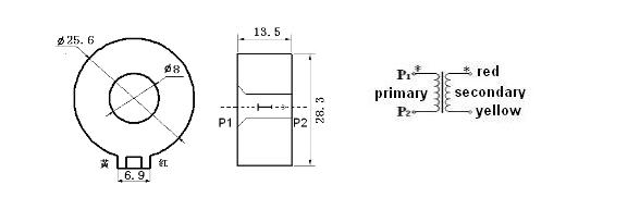 Lcta24D The Primary Single Turn Cored Current Transformer