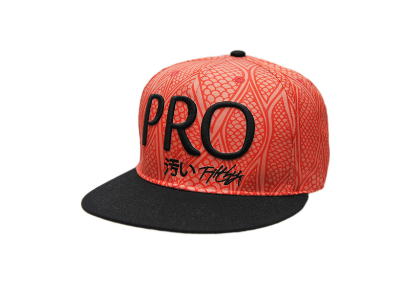 100% Acrylic New Flat Brim Era Snapback Hat Baseball Cap (F0034)