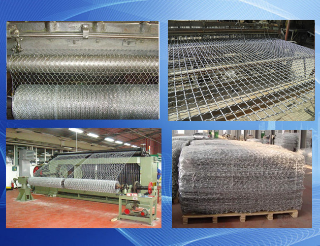 Hot-Dipped Galvanized Hexagonal Wire Mesh Gabion