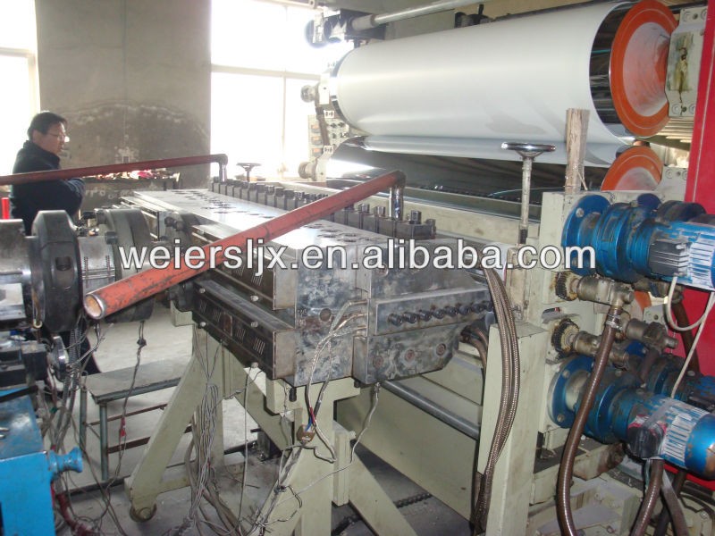 Thickness 4-20mm PVC Advertisement Board Production Line