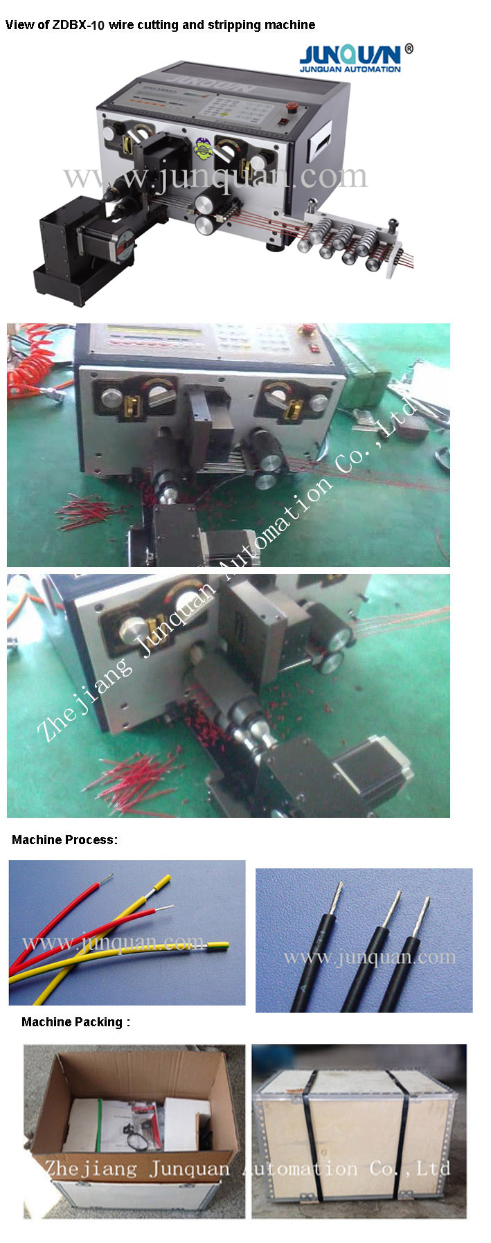 Automatic Cable Cutting Stripping and Twisting Machine (ZDBX-10)