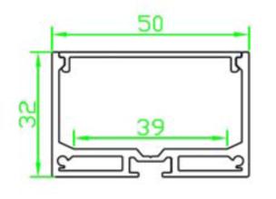 Suspending Aluminum Profile LED Linear Light Bar (5032)