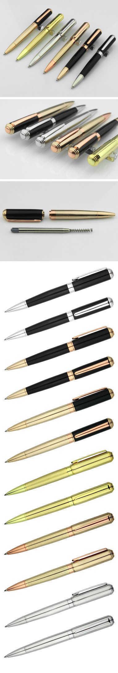 New Arrival Thick Promotional Metal Pen Luxury Ball Pen on Sell