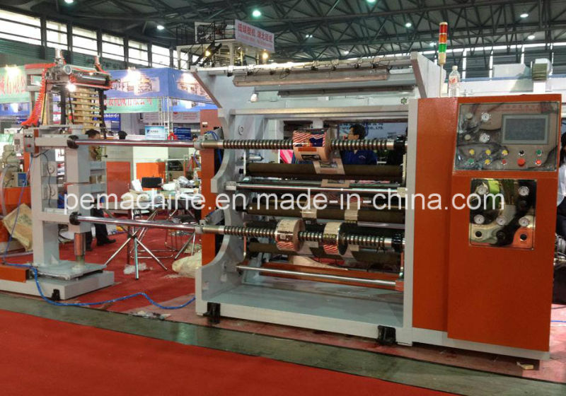 Automatic PLC Controlled High Speed Slitting Machine (500m/min speed)