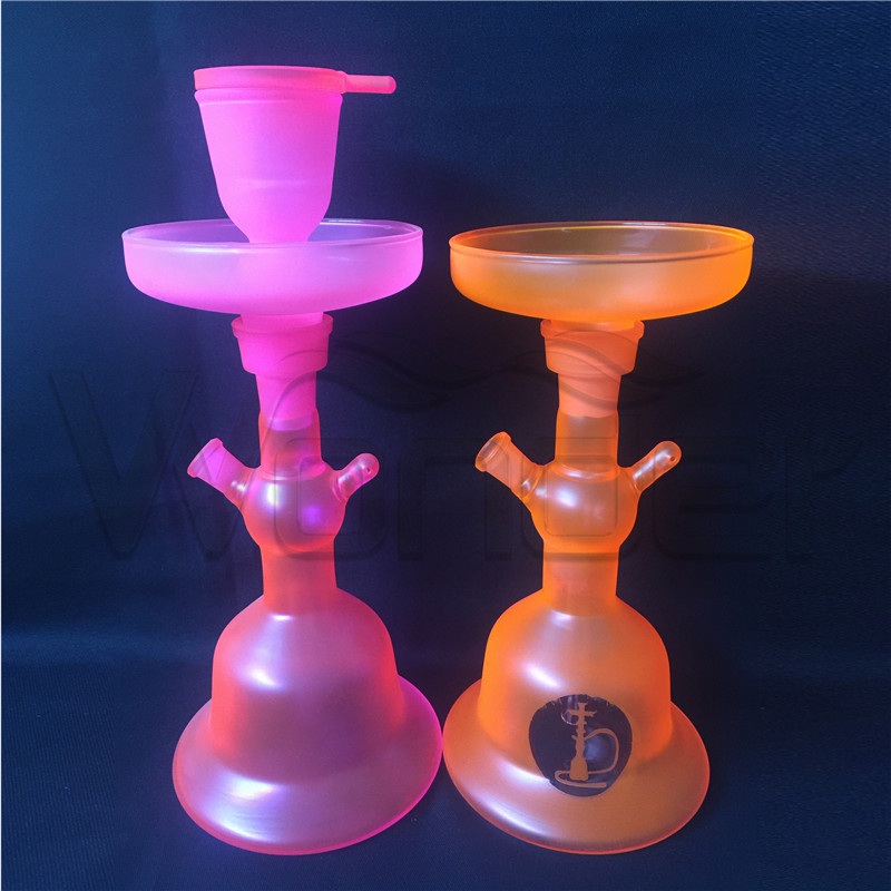 Popular Glass Hookahs with LED Lights