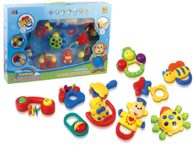 Baby Plastic Ring Toys Funny Baby Rattle (H7683073)