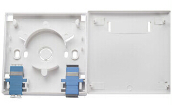 Sc and LC Ports Fiber-Optic Faceplate