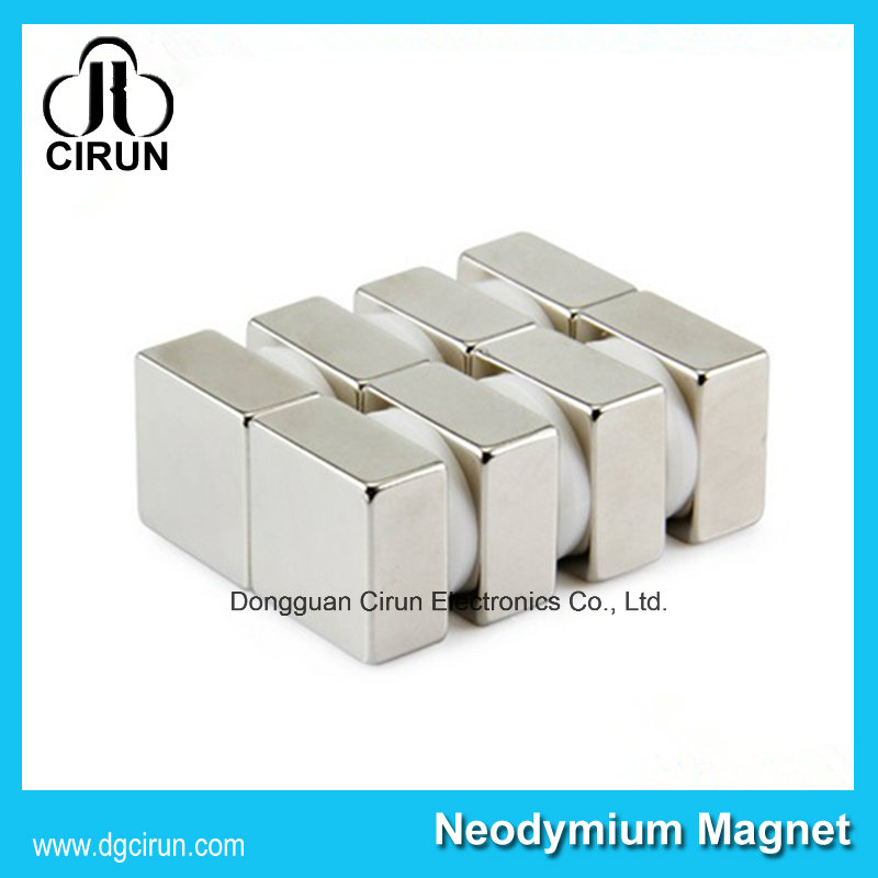 Custom Block Shape N35 Strong Neodyium Magnet for Windmill