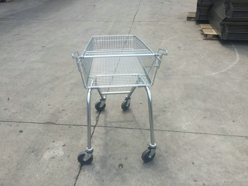 Shopping Trolley with Zinc Plated