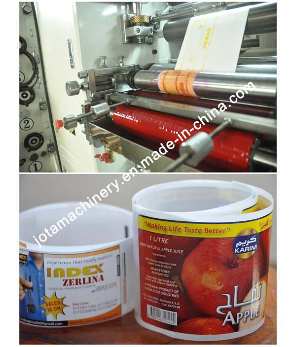 Rotogravure Plastic Film Roll Printing Machine