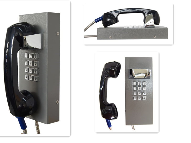 Public Telephone, Vandal Resistant Prison Phone, Hot-Line Phone, Handset Telephone