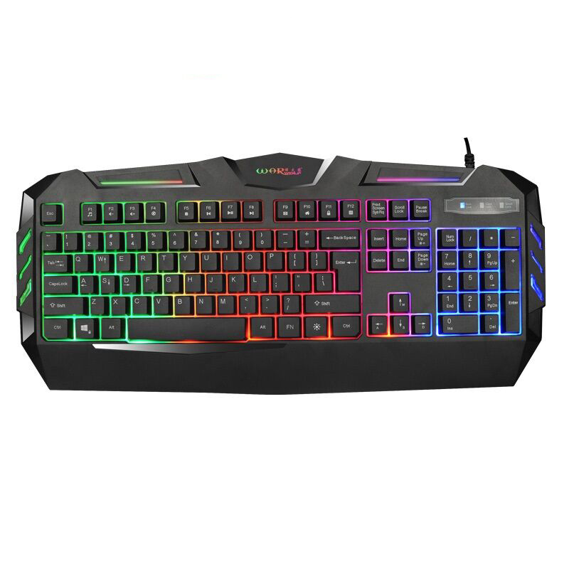 Computer Products Wired Gaming Keyboard and Mouse Combo Set (KB-903EL)