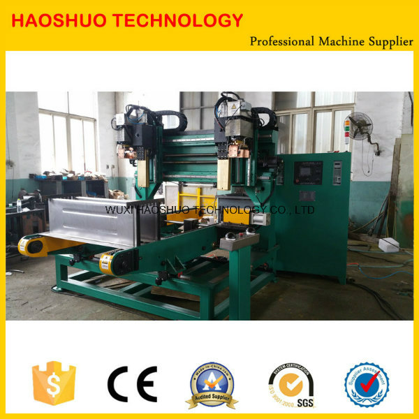 Automatic Corrugated Fin Embossment Spot Welding Machine