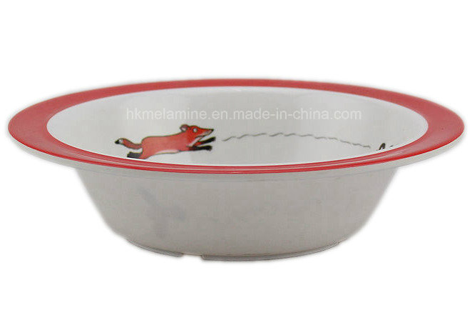 Melamine Kids Soup Bowl with Logo (BW7082)