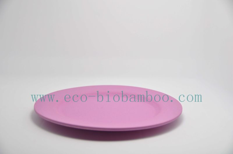 (BC-P2013) Hot-Sell Natural Bamboo Fibre Plate/Kitchenware