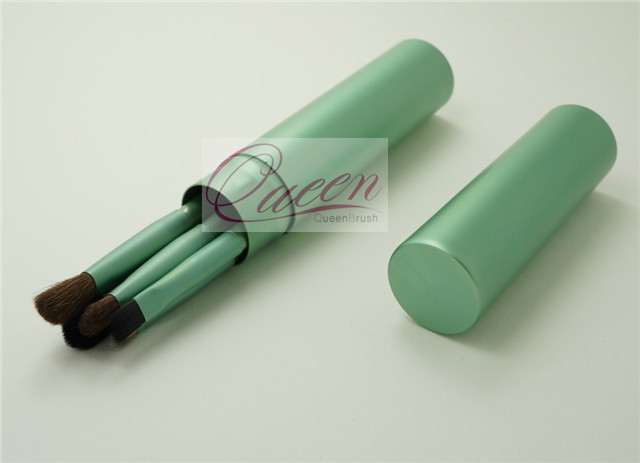 Free Sample 5PCS Green Eyeshadow Makeup Brush Tool Kits