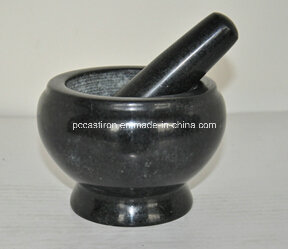 Marble Mortars and Pestles Size 14X10cm