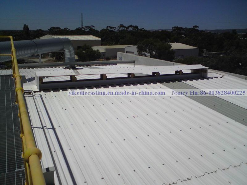PVC 3-Layer Double Roman Plastic Tiles for Roof