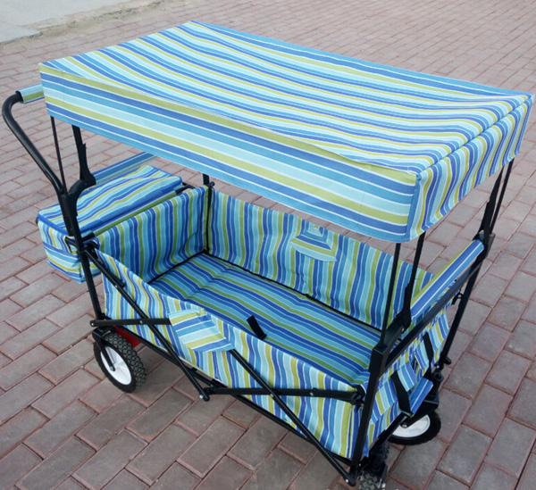 Four Wheels Folding Trolley with Tent