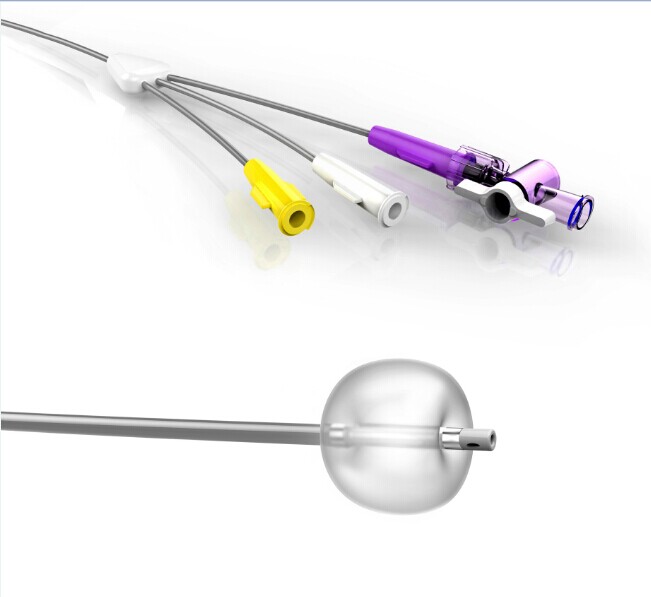 Multisize Triple Lumen Ercp Stone Retrieval Balloon