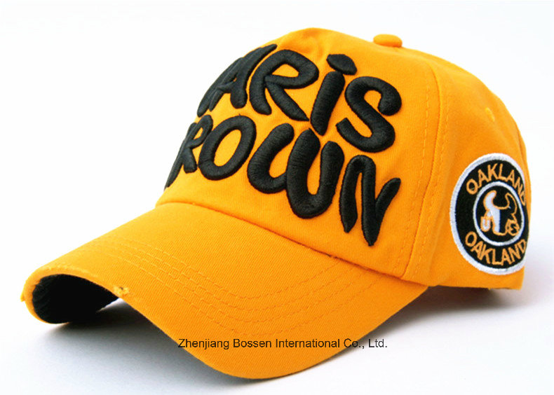 Factory Supply Customized Logo Embroidered Promotional Cotton Sports Baseball Cap
