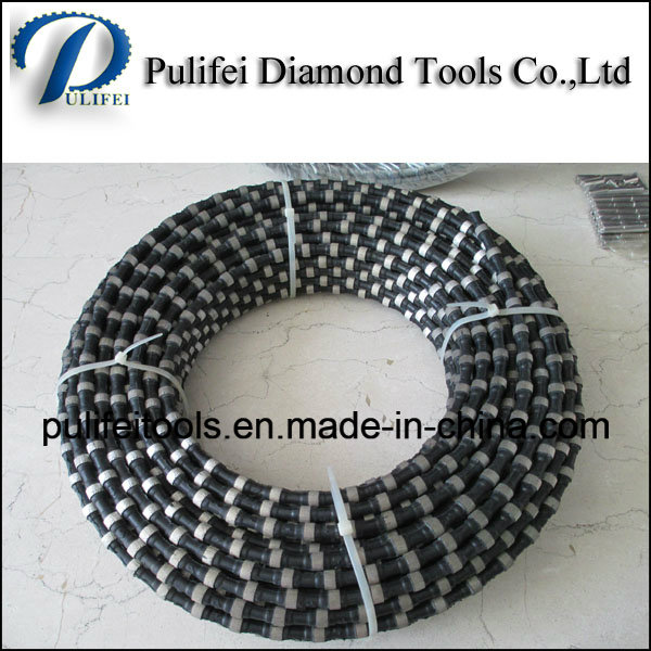 Plastic PVC Diamond Wire Saw for Granite Cutting