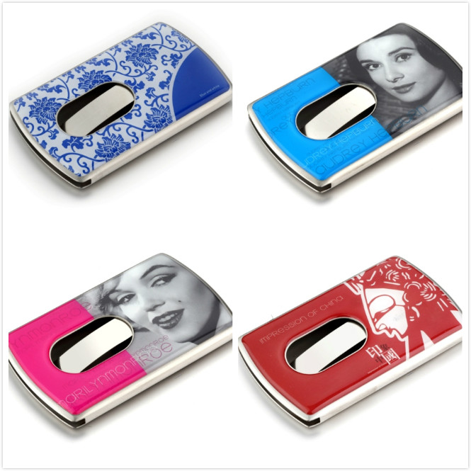 Creative Business Card Holder, Hand Push Type Business Card Holder