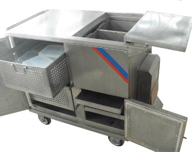 Stainless Steel Hospital Food Trolley (THR-FC004)