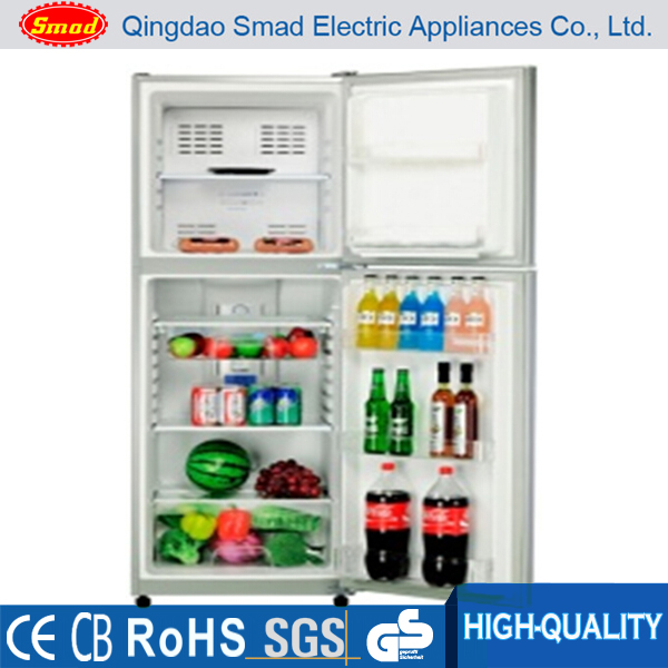 Upright Automatic Frost Household Use Double Door Refrigerator