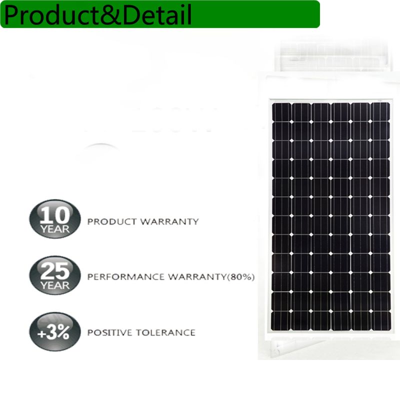 260W-270W Solar Panel Widely Used in Water Lamp