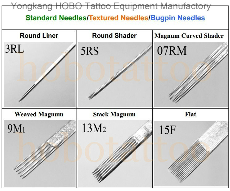 Top Quality Stainless Steel Disposable Tattoo Needles Studio Supplies