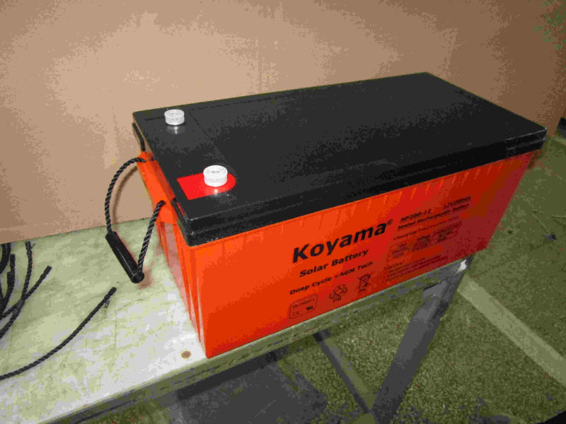 12V 200ah Lead Acid AGM Battery for Telecom, Storage