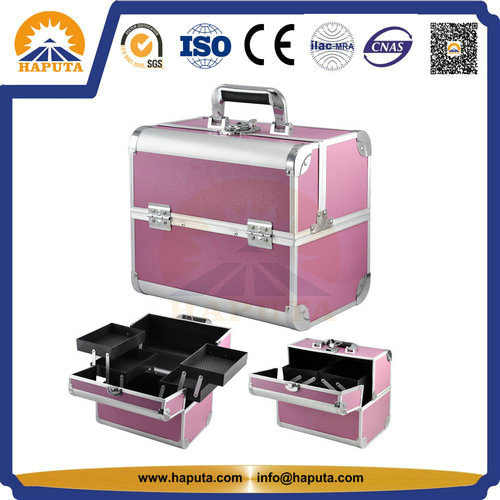 Cool Ladies' Cosmetic Beauty Box with Trays