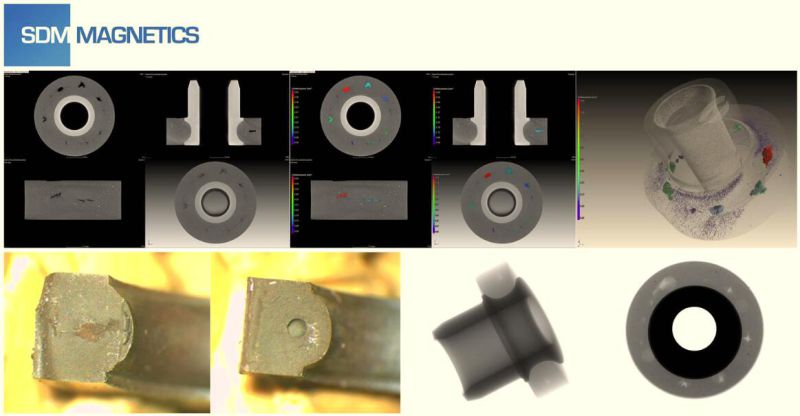 Injection Ferrite Magnet for High Speed Application