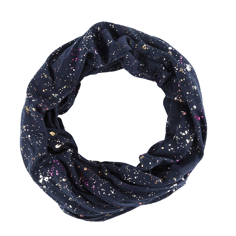 New design Woman Colorful Bronzing Fashion Round Scarf