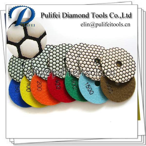 Resin Wet Dry Marble Polishing Pad Grinding for Marble Floor