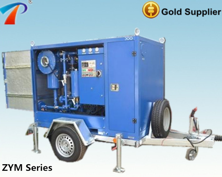 Trailer Type Transformer Oil Filtration Equipment Zym