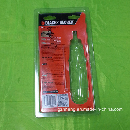 Custom plastic blister package for tools