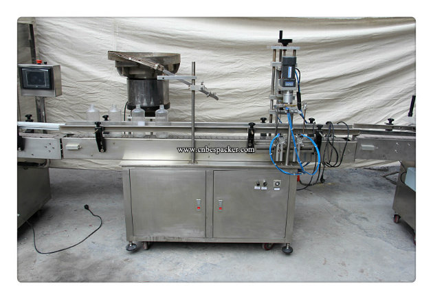 Automatic Filling Labeling and Jar Capping Machine