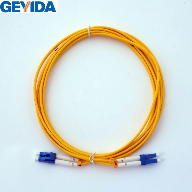 LC/Upc Duplex Patch Cord Optical Fiber Cable