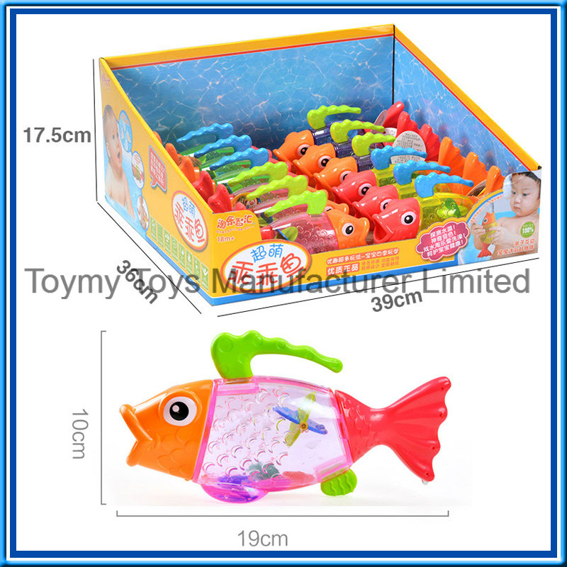 2016 Summer colorful Happy Fuuny Baby Fish Bath Toy