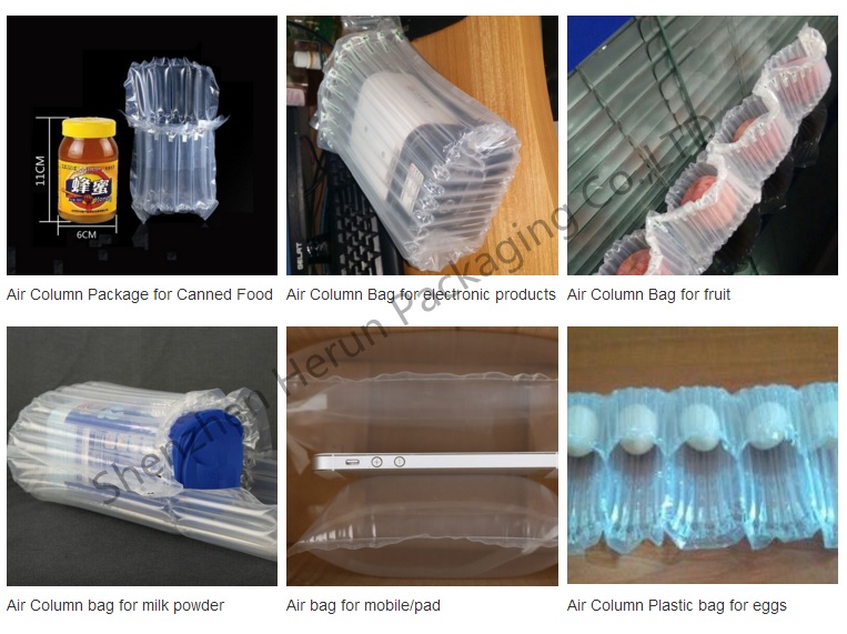 Air Column Bag Packing for Fragile Goods