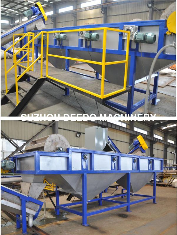 Plastic Crushing and Washing Machine