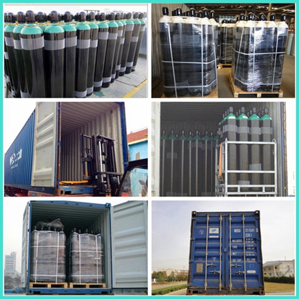 50L Seamless Steel High Pressure CO2 Gas Cylinder (EN ISO9809)