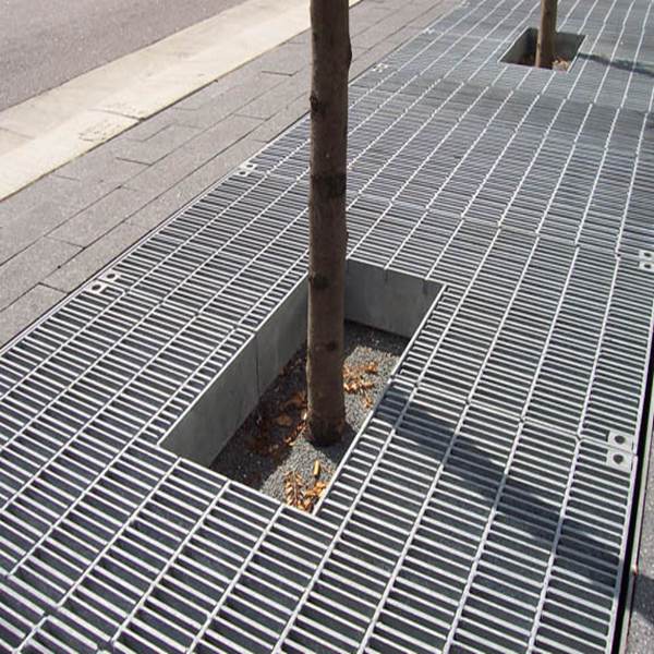 Galvanized Plain Steel Grating Welded with Twisted Bar