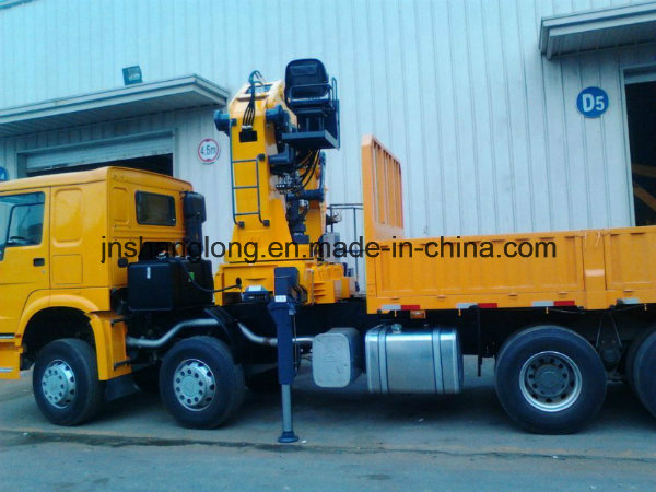 XCMG 25 Ton Folding Boom Truck Mounted Crane for Container