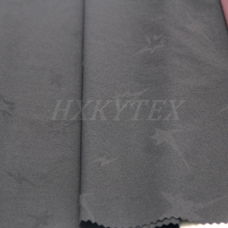 4-Way Stretch with Jacquard Pattern Nylon Fabric for Casual Jacket