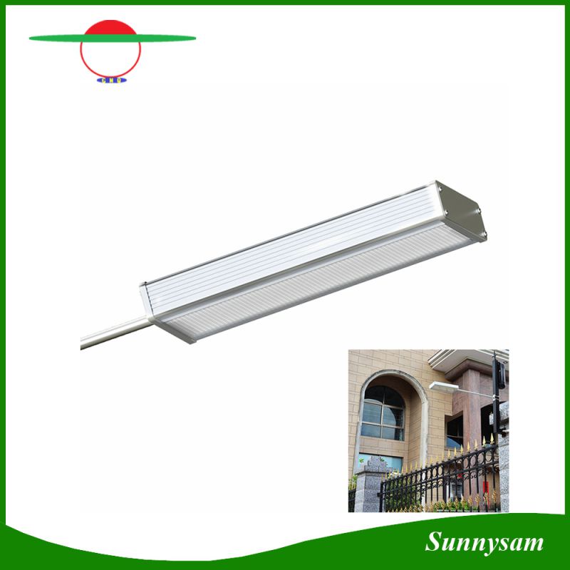 Solar Outdoor Radar Motion Sensor Light 48 LED Lamp with 3000mAh Battery Highlight Waterproof Lighting Garden Path Light