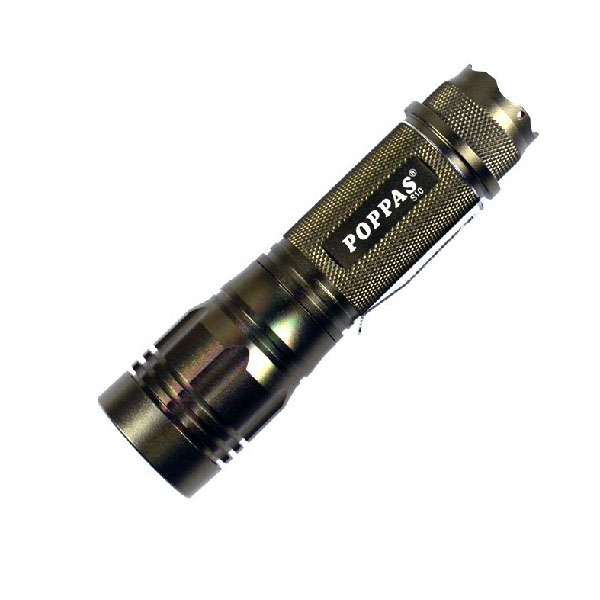 S10 Gold 400lumen Aluminum Rechargeable Zoom Easy Carry Adjustable Mini LED Flashlight